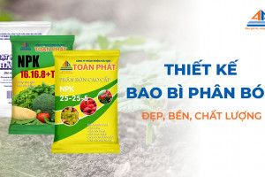 Thiết kế bao bì phân bón đẹp, bền, chất lượng